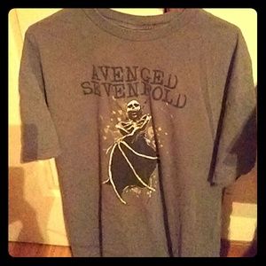 2005 avenged sevenhold tshirt
